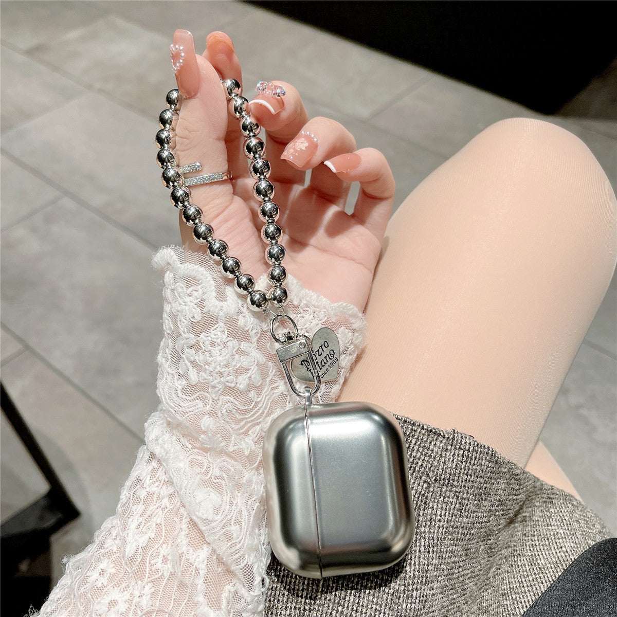 Matte Plating For AirPods 4 Bluetooth Headset Protective Cover