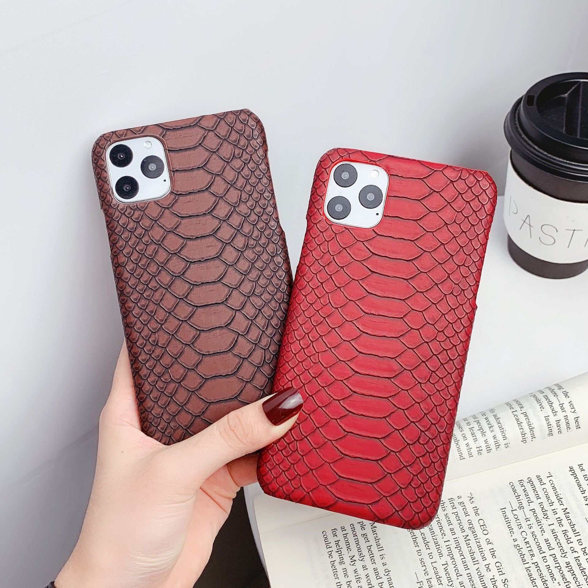 New Snakeskin Print Phone Case Protector