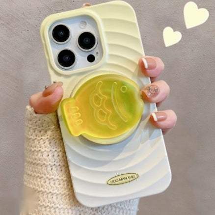 Personalized Gradient Ripple Circle For 15 Phone Cases
