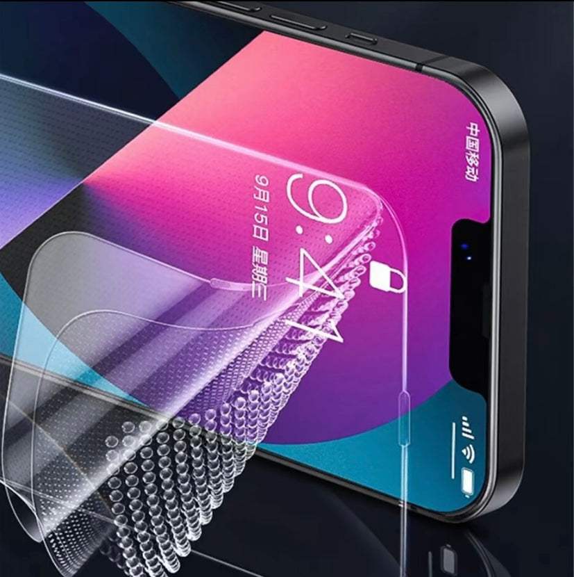 2 Pack For Phone 14, 15 Plus, Pro, Pro Max Matte Screen Protector Glass, HD Clear, Anti Glare, Anti Fingerprint, Shatterproof Sensitive Touch Quick Installation